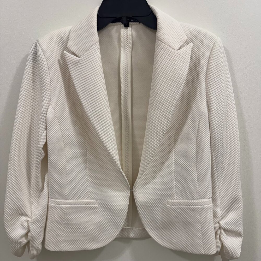 Stylish White Short Jacket